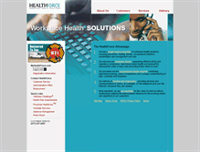 Tablet Screenshot of healthforcepartners.com